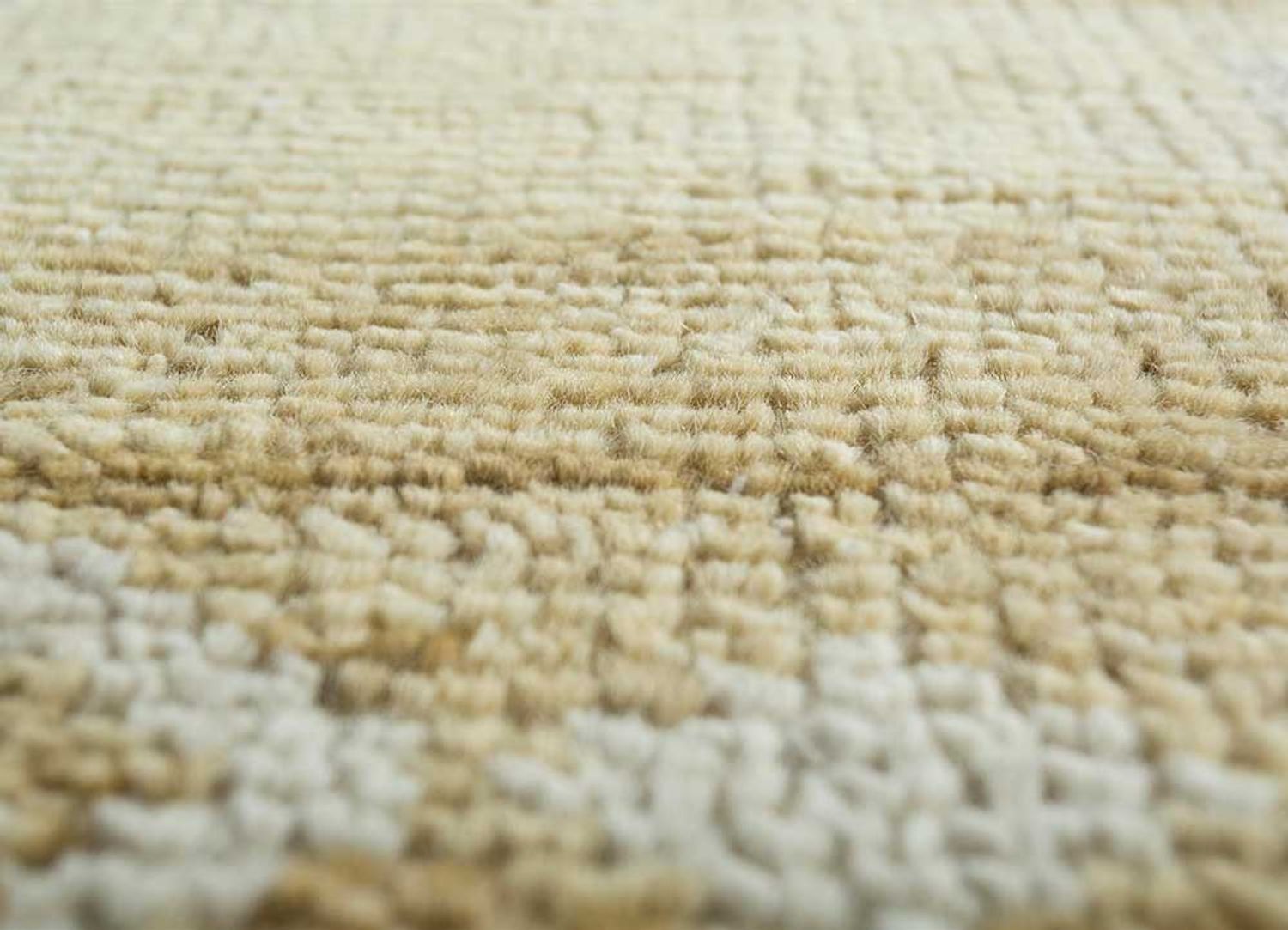 Tapis en laine - 300 x 240 cm - beige foncé