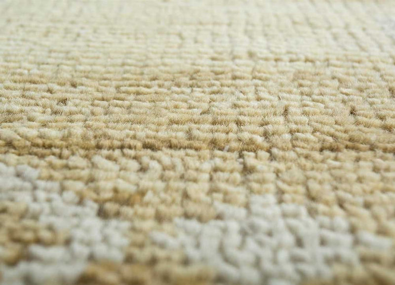 Tapis en laine - 300 x 240 cm - beige foncé