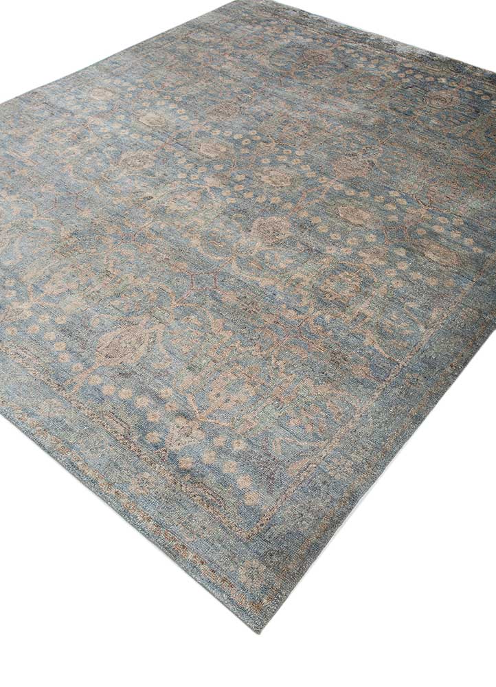 Tapis design - 300 x 240 cm - bleu