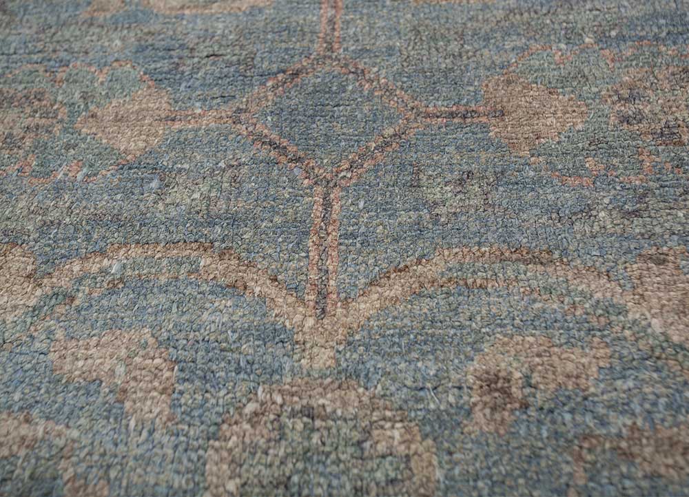 Tapis design - 300 x 240 cm - bleu