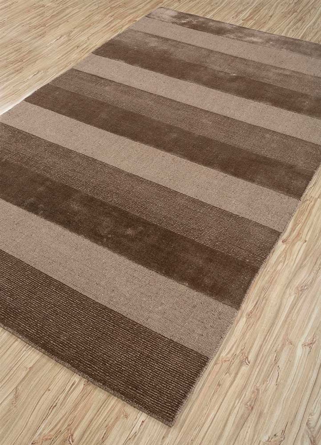 Tapis design - 180 x 120 cm - marron