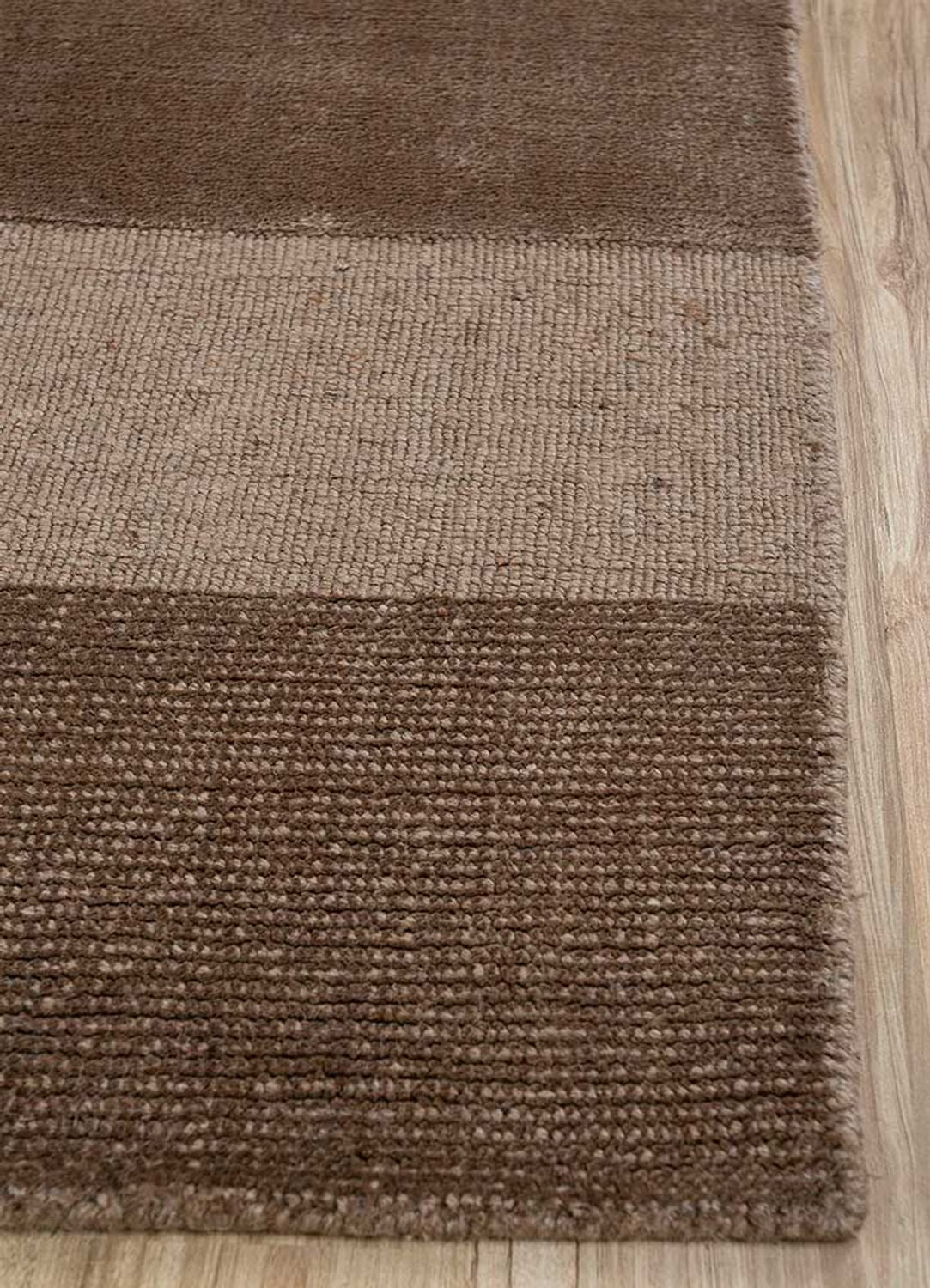 Tapis design - 180 x 120 cm - marron
