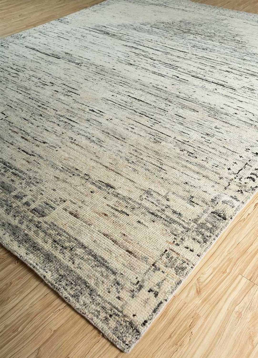 Tapis en laine - 300 x 240 cm - crème