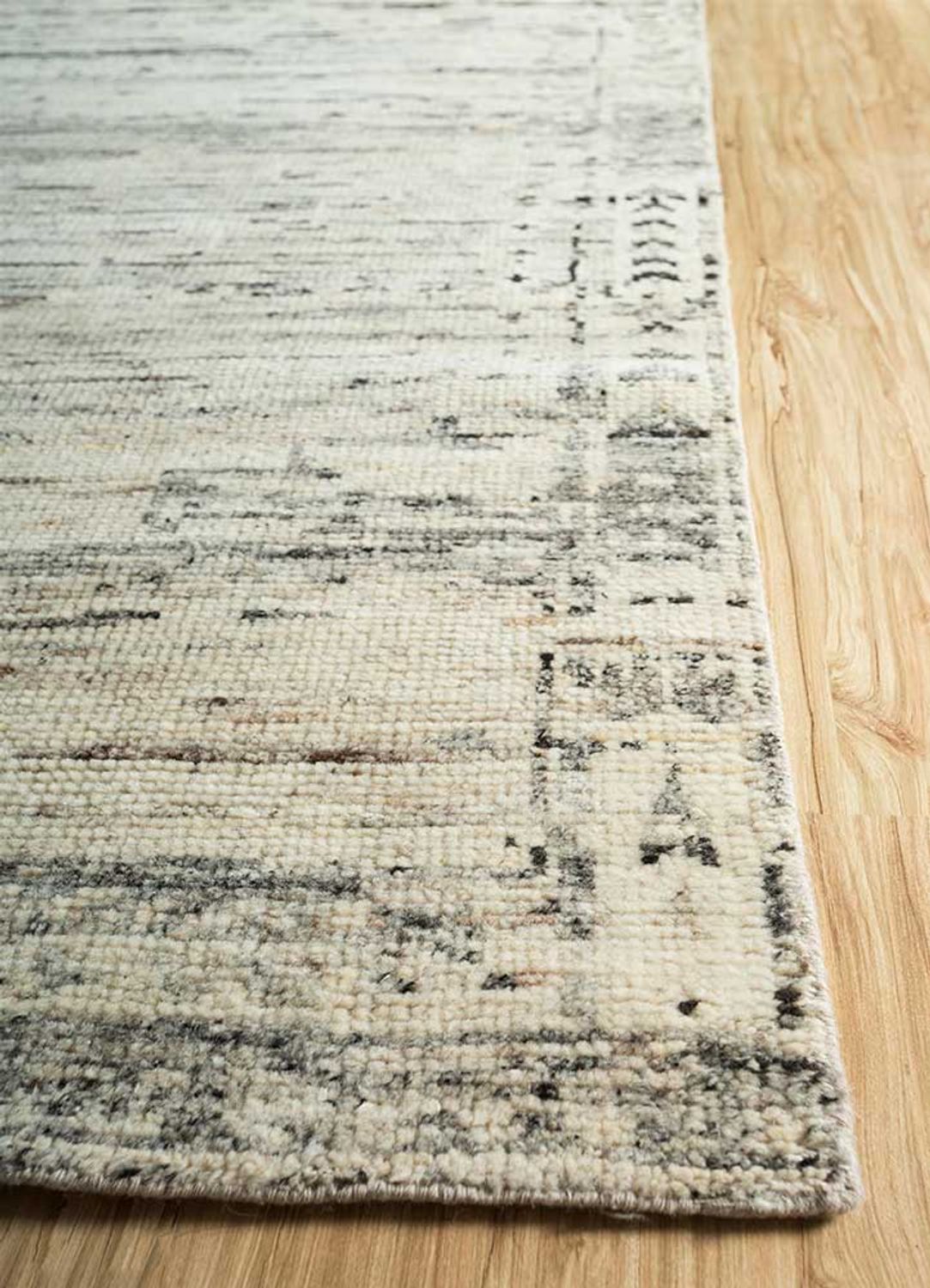 Tapis en laine - 300 x 240 cm - crème