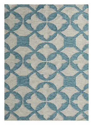 Tapis en laine - 300 x 240 cm - turquoise