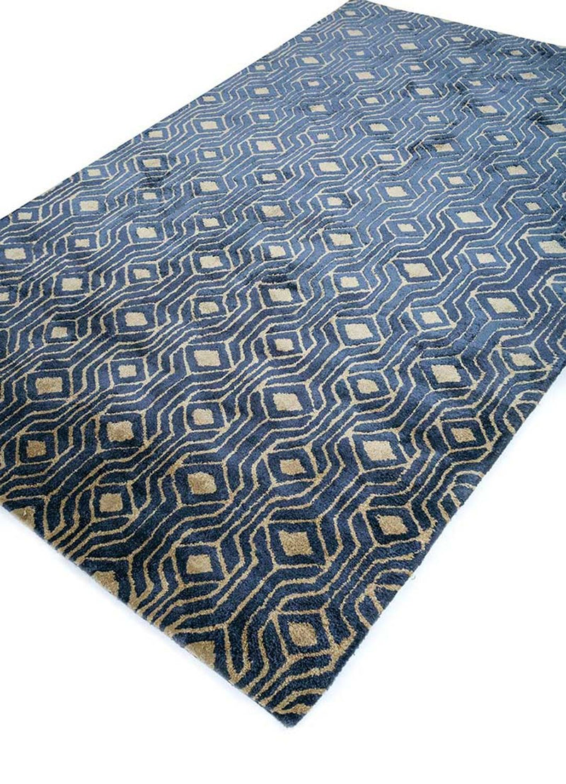 Tapis - 240 x 150 cm - bleu foncé