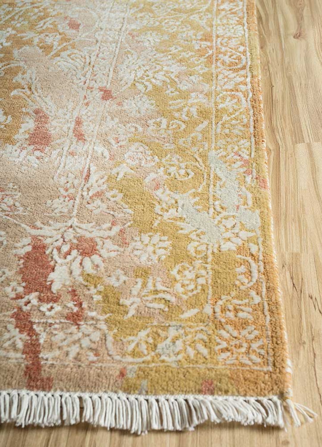 Tapis en laine - 300 x 240 cm - orange