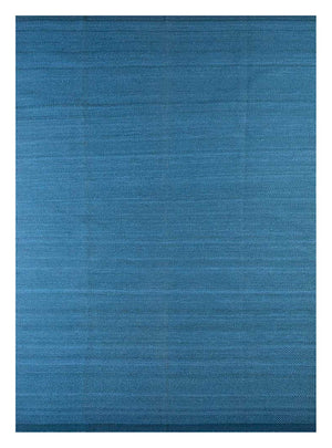 Tapis en laine - 300 x 240 cm - bleu