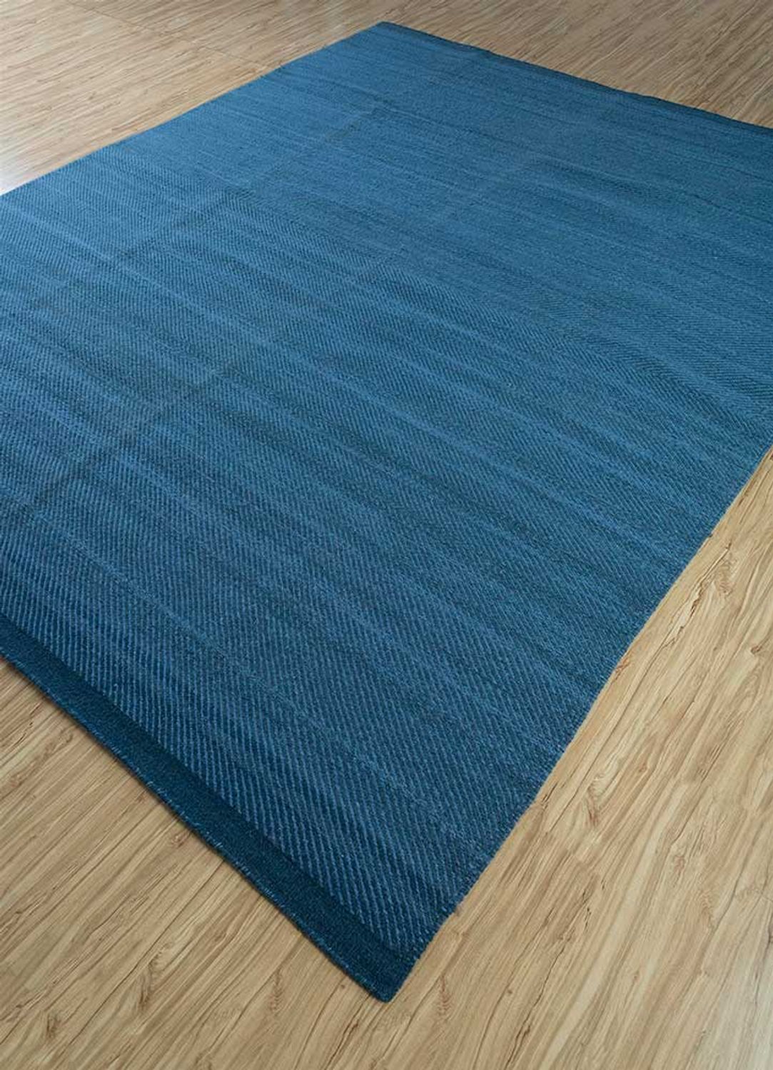 Tapis en laine - 300 x 240 cm - bleu
