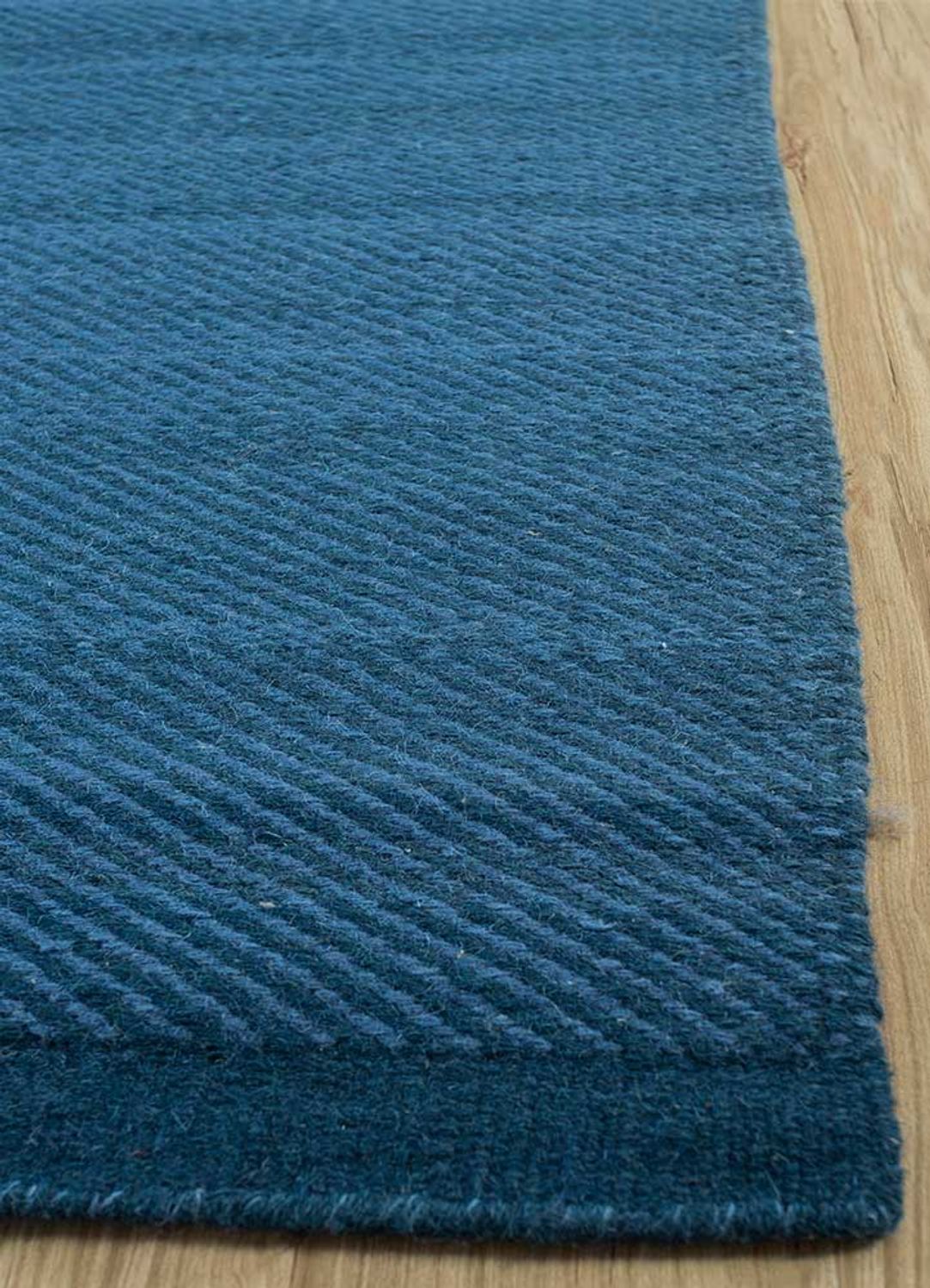 Tapis en laine - 300 x 240 cm - bleu