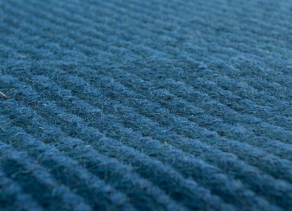 Tapis en laine - 300 x 240 cm - bleu