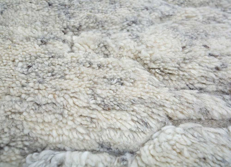 Tapis en laine - 300 x 240 cm - gris clair