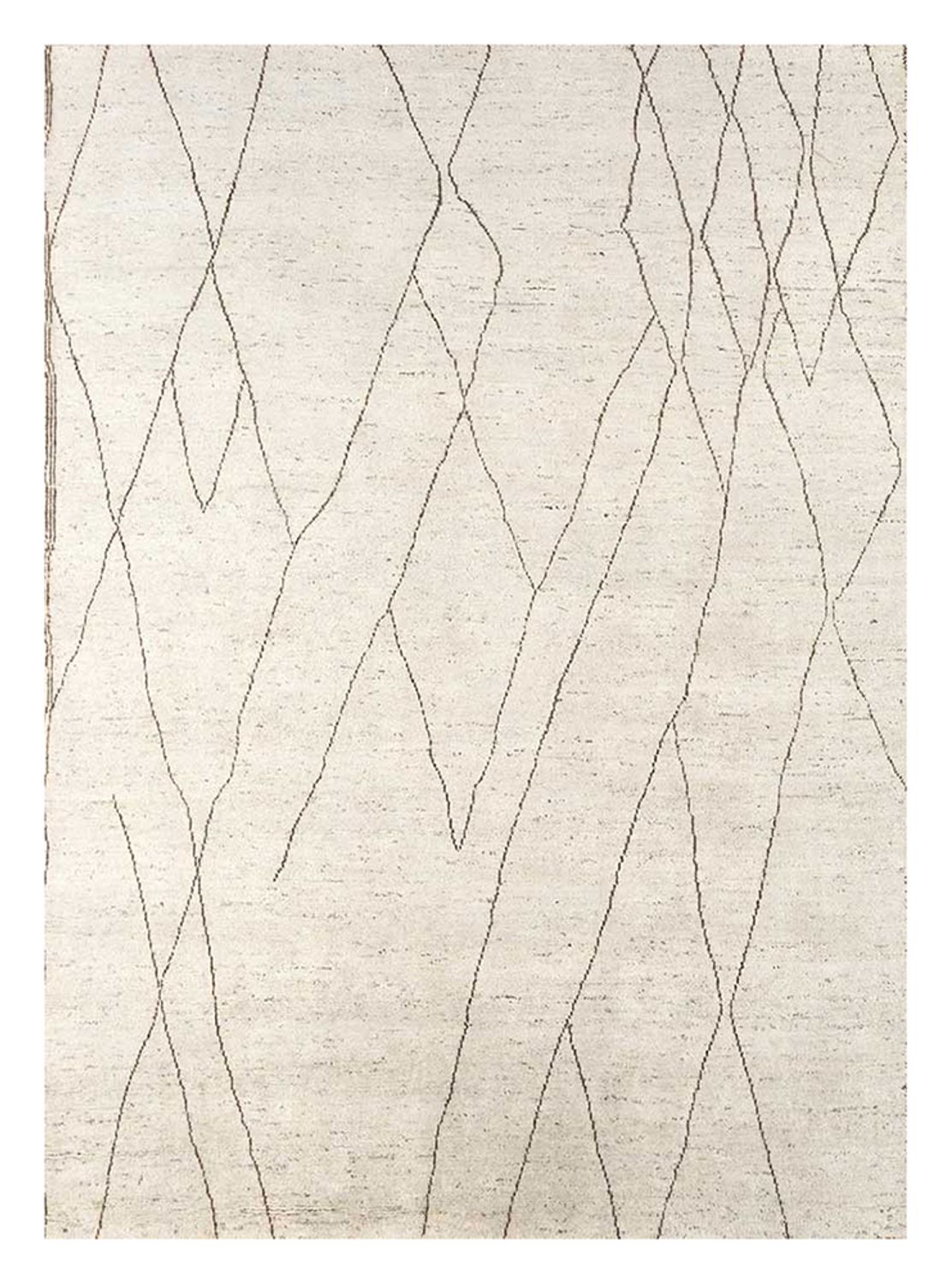 Tapis en laine - 300 x 240 cm - blanc naturel