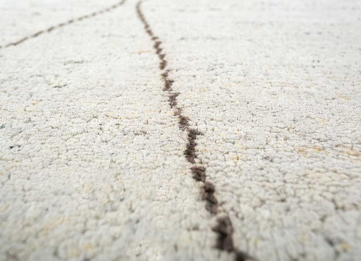 Tapis en laine - 300 x 240 cm - blanc naturel