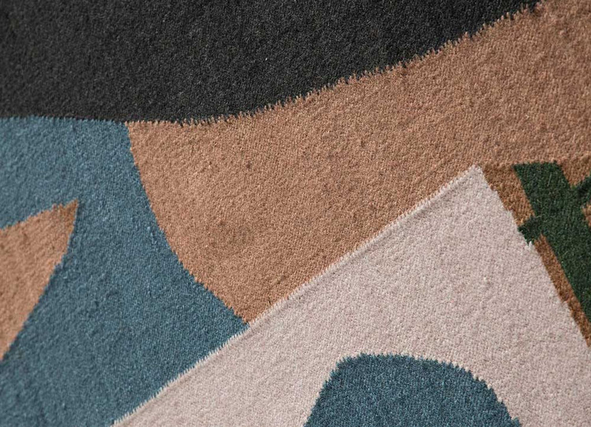 Tapis en laine - 270 x 180 cm - multicolore