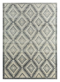 Tapis en laine - 300 x 200 cm - crème