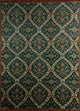 Tapis en laine - 300 x 200 cm - vert foncé