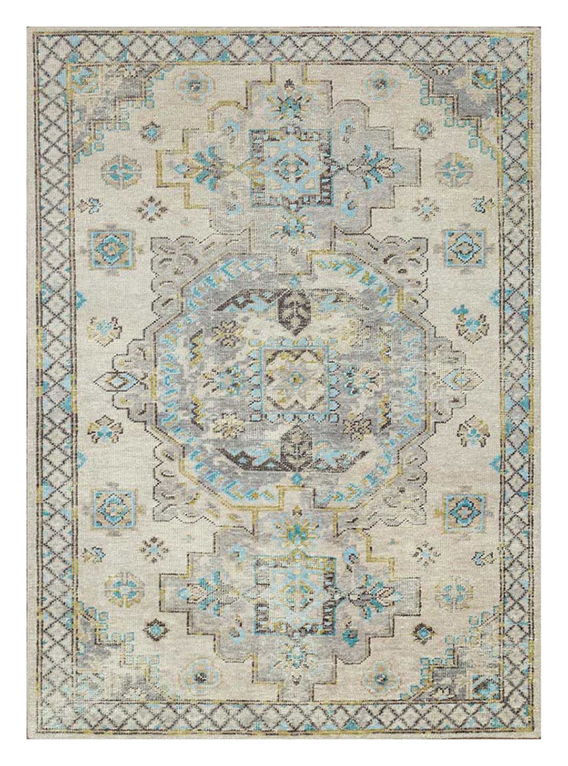 Tapis en laine - 300 x 200 cm - crème