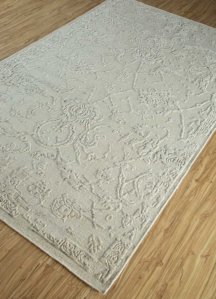 Tapis en laine - 300 x 200 cm - crème