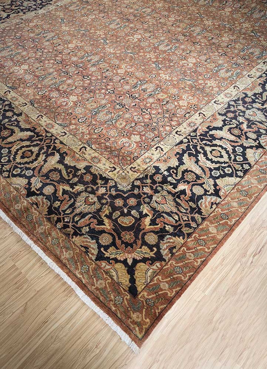 Tapis oriental - 450 x 360 cm - marron