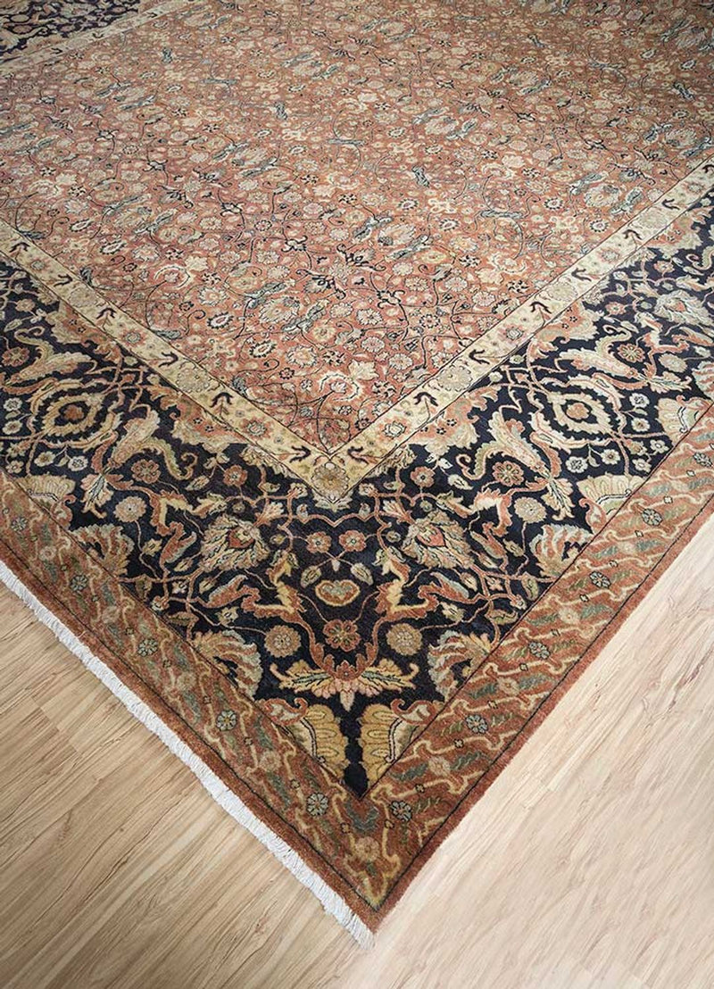 Tapis oriental - 450 x 360 cm - marron