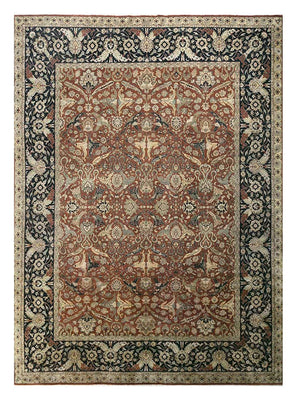 Tapis en laine - 450 x 360 cm - orange