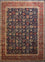 Tapis en laine - 435 x 360 cm - bleu