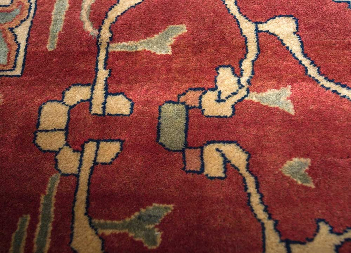 Tapis en laine - 435 x 360 cm - bleu