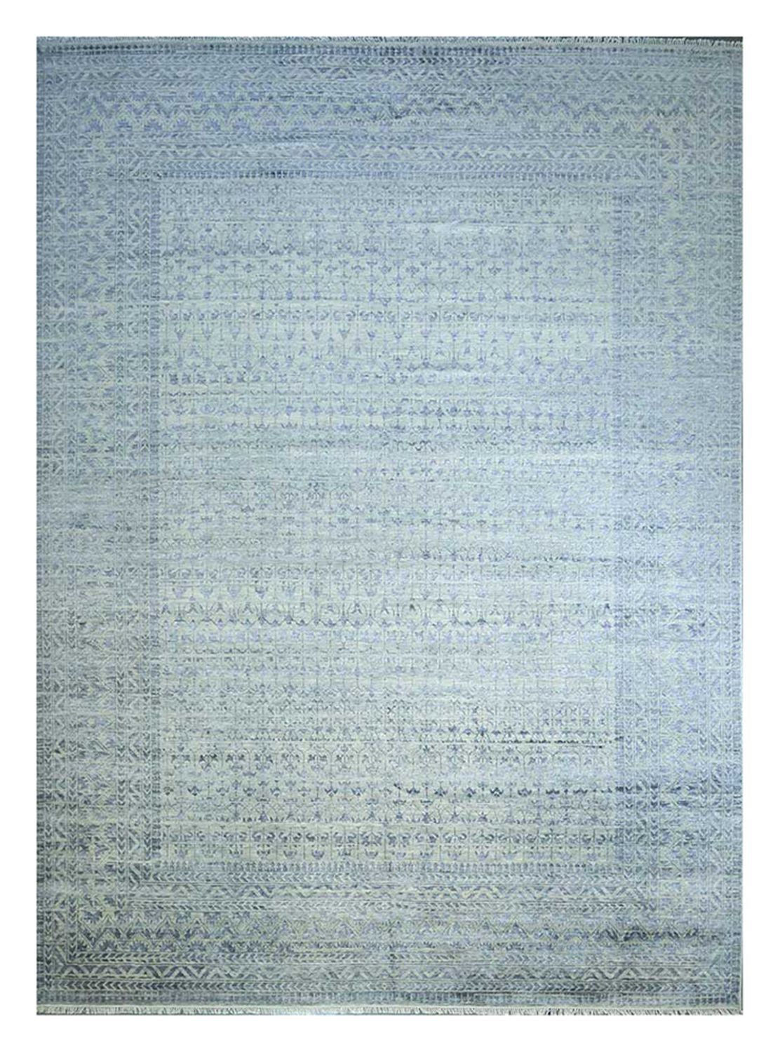 Tapis en laine - 435 x 360 cm - bleu clair