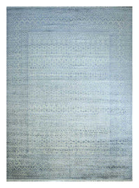 Tapis en laine - 435 x 360 cm - bleu clair