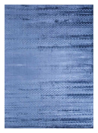 Tapis en viscose - 300 x 240 cm - bleu