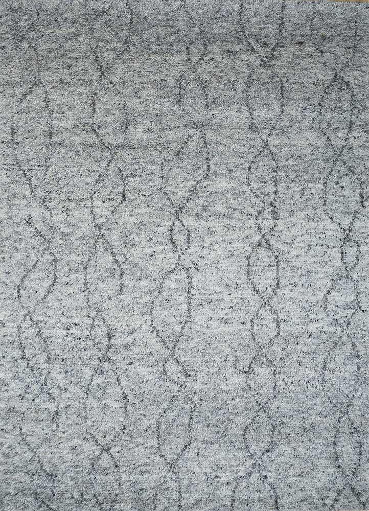Tapis en laine - 240 x 150 cm - gris clair