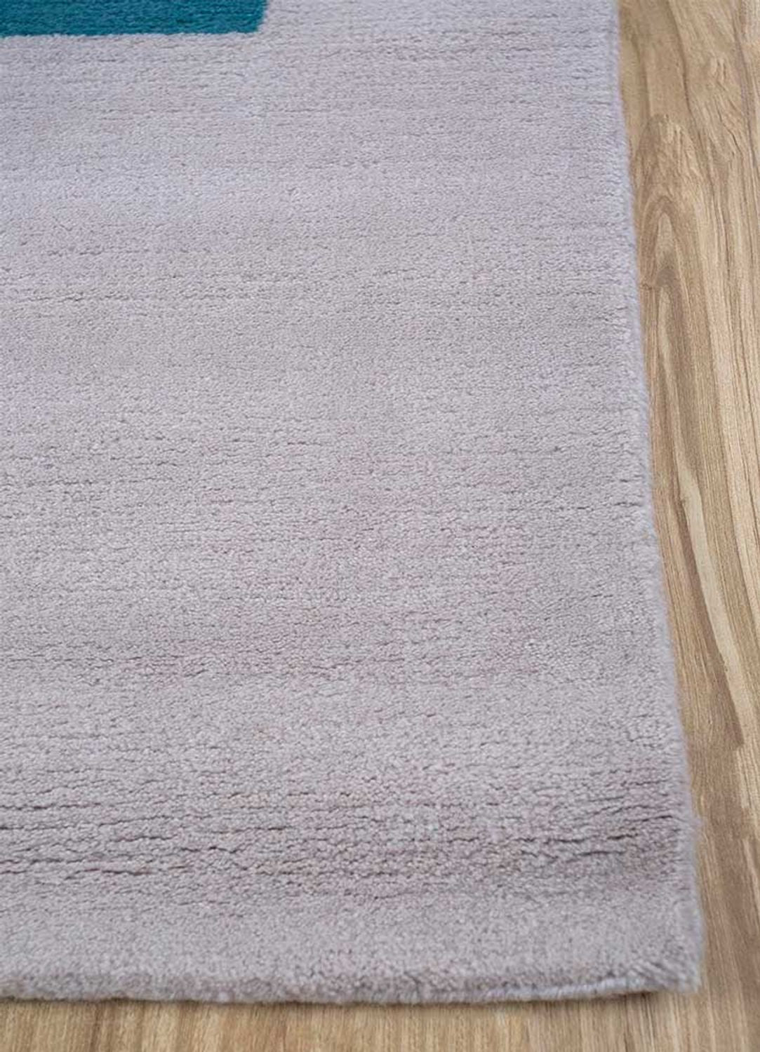 Tapis en laine - 360 x 270 cm - gris foncé