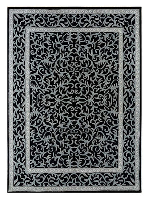 Tapis en laine - 300 x 240 cm - anthracite