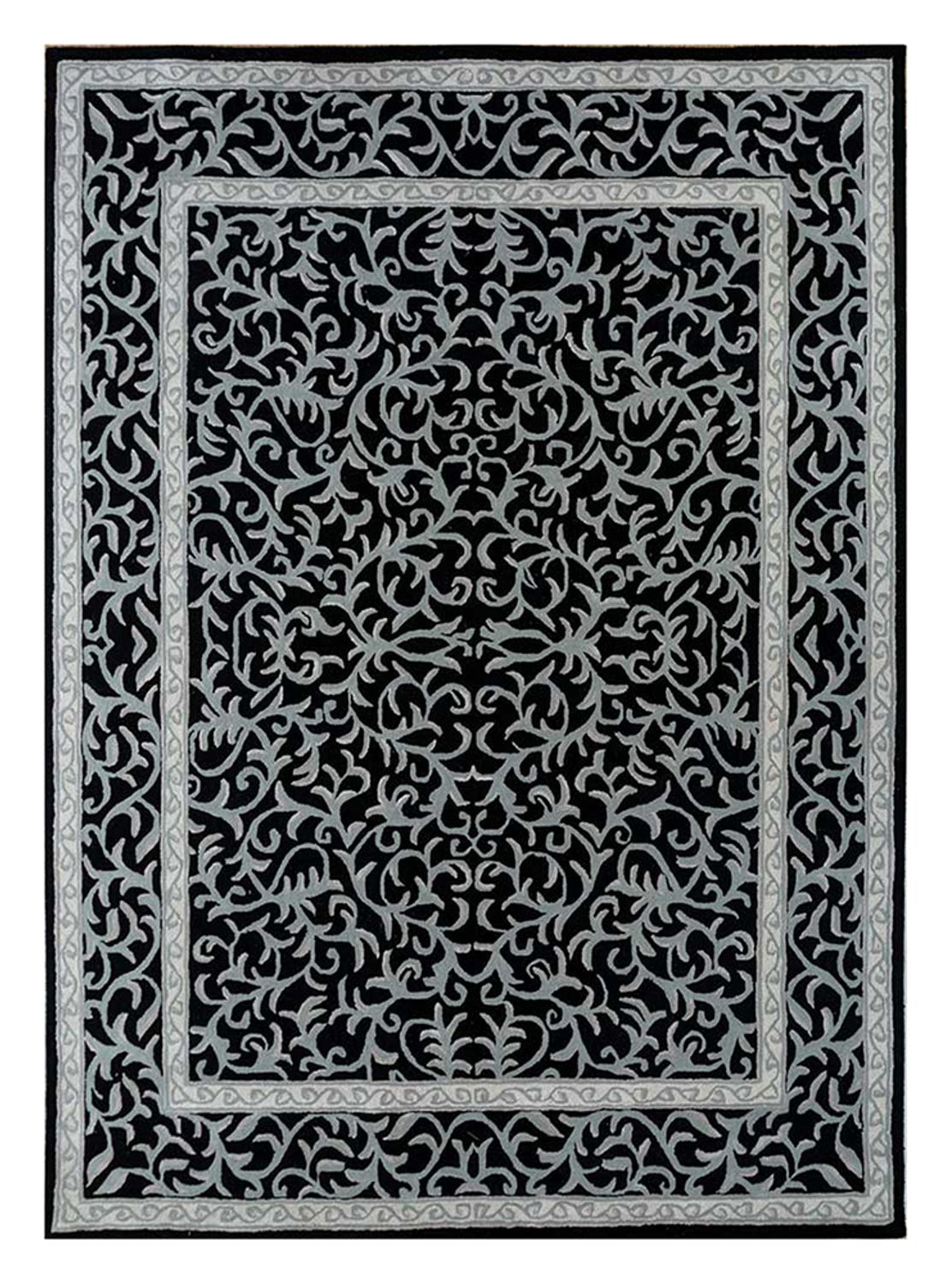 Tapis en laine - 300 x 240 cm - anthracite