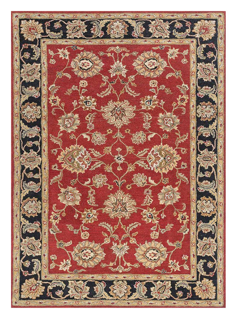 Tapis en laine - 450 x 360 cm - orange