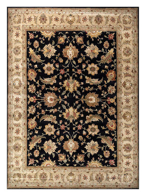 Tapis en laine - 450 x 360 cm - noir