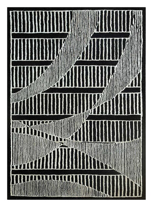 Tapis en laine - 240 x 150 cm - multicolore