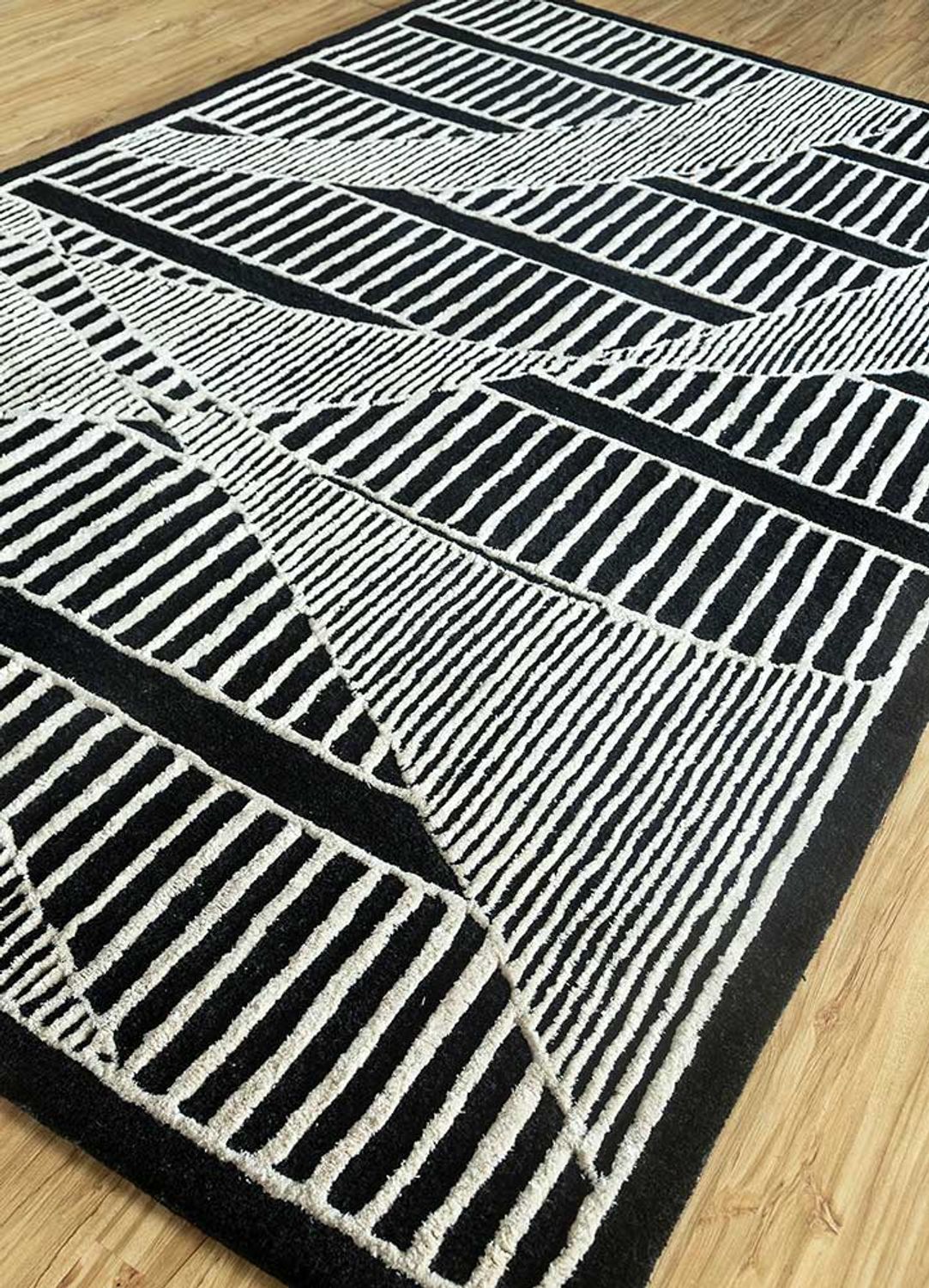 Tapis en laine - 240 x 150 cm - multicolore