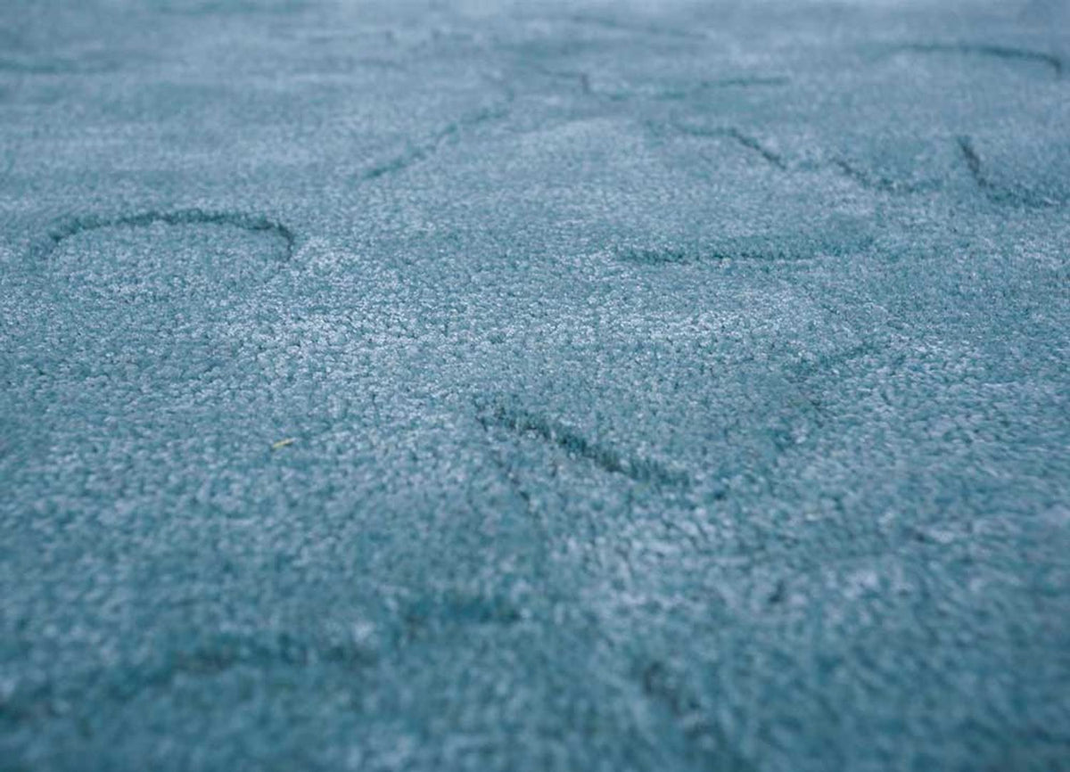 Tapis en laine - 270 x 180 cm - turquoise