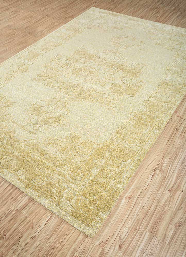 Tapis en laine - 270 x 180 cm - or