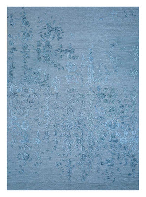 Tapis en laine - 270 x 180 cm - bleu