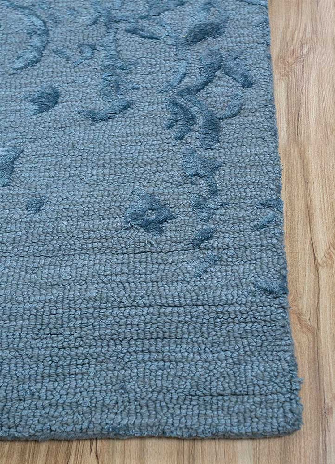 Tapis en laine - 270 x 180 cm - bleu