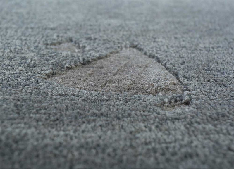 Tapis en laine - 270 x 180 cm - gris