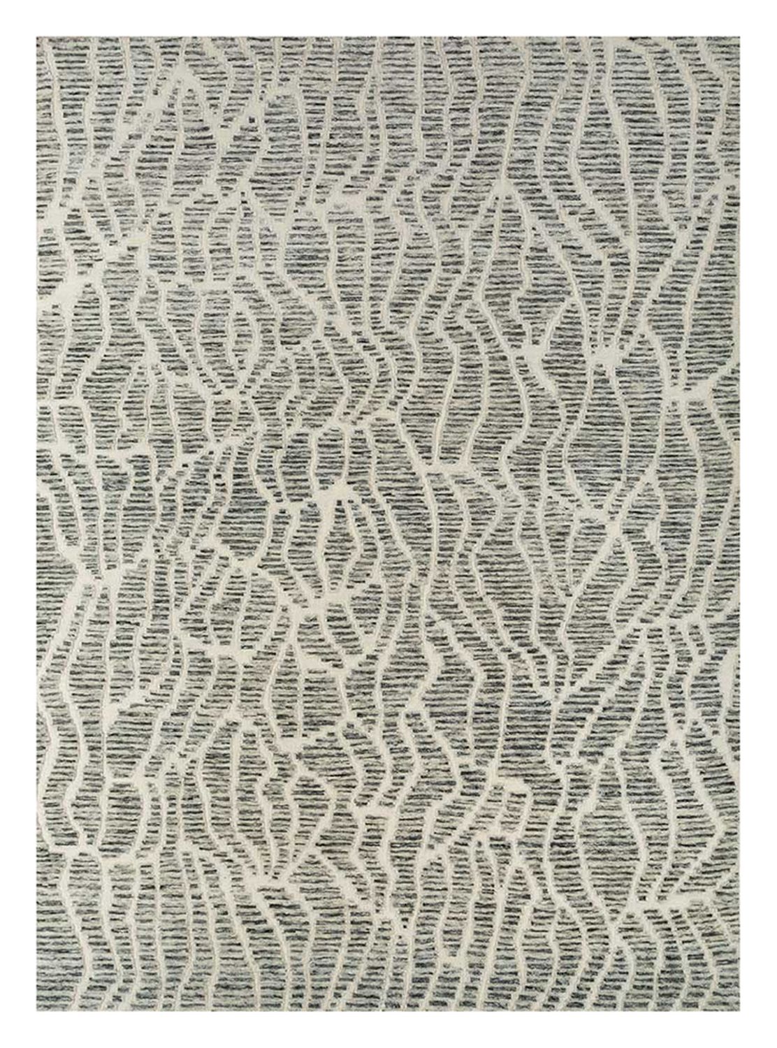 Tapis en laine - 300 x 240 cm - gris