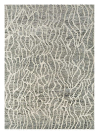 Tapis en laine - 300 x 240 cm - gris
