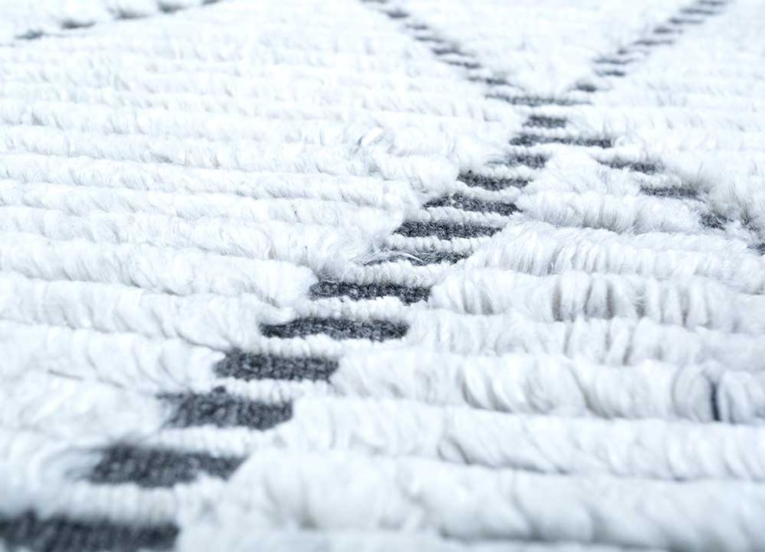Tapis en laine - 300 x 240 cm - crème