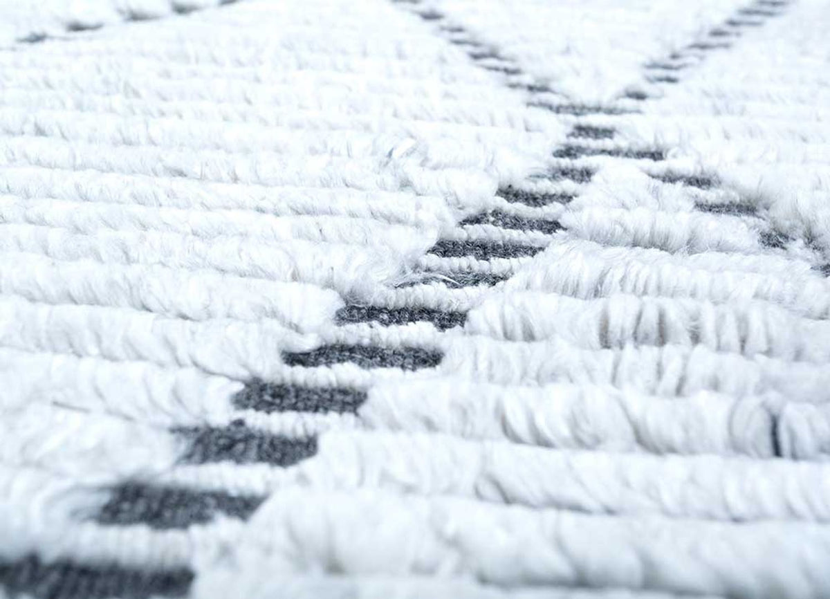 Tapis en laine - 300 x 240 cm - crème