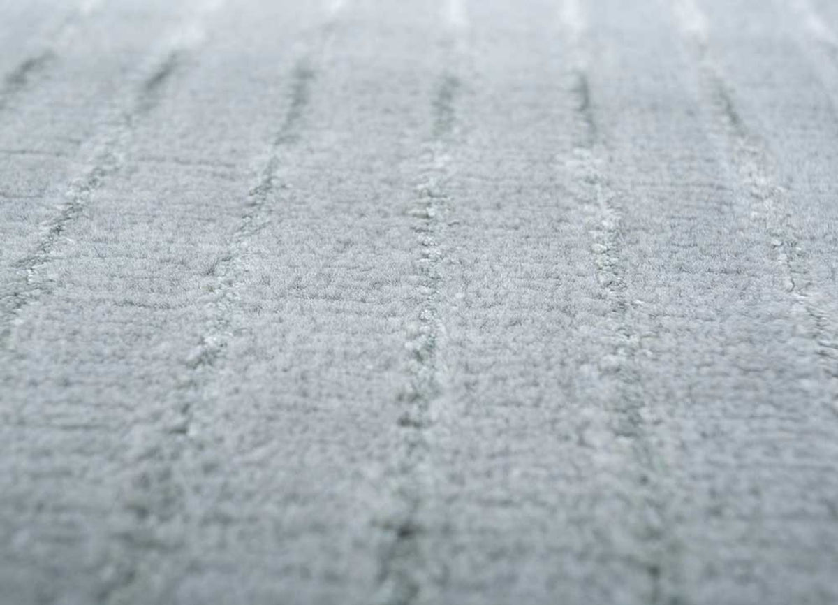 Tapis en laine - 300 x 240 cm - gris