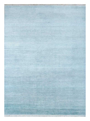Tapis en laine - 300 x 240 cm - bleu clair